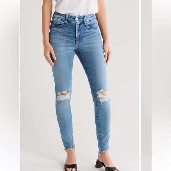 Good American Denim - Good American Good Legs Distressed Size 6